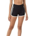 thumbnail image 4 of High Waist Athletic Nylon Dolphin Shorts, 4 of 7