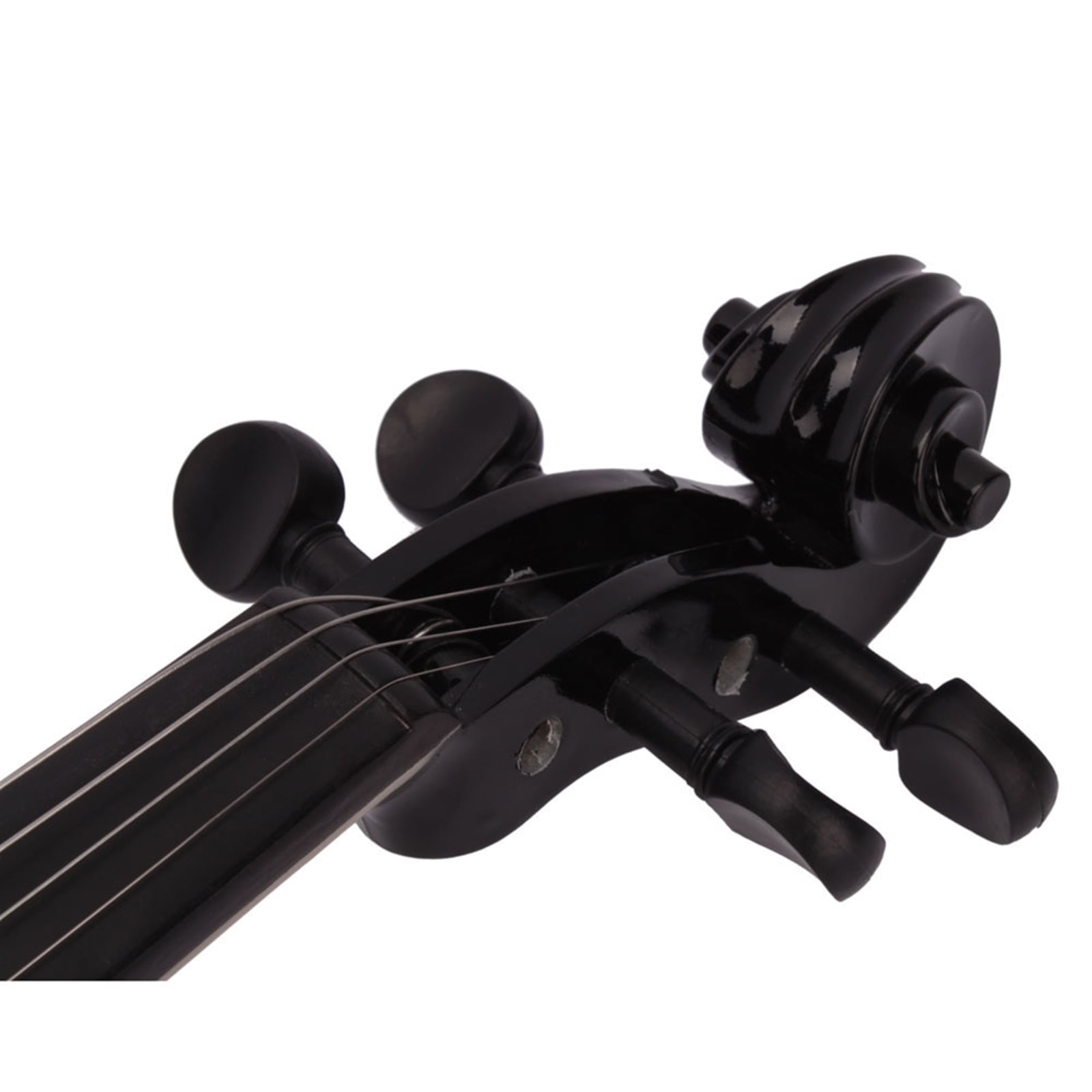 Teekland New 4/4 Natural Acoustic Violin ＆ Case ＆ Bow ＆ Rosin for Violin  Beginner (dark blue)