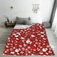 thumbnail image 5 of Balery Red Christmas Cheer. Manta de Felpa Suave y Acogedora – Cobija de Franela Aterciopelada para Cama, Lavable y Cálida para Sofá, Mascotas, Transpirable-60"x50", 5 of 7