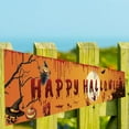 thumbnail image 4 of Cartel de halloween 98''x18 '' Feliz Halloween Banner Eventos Cementerio Decoración Bandera Colgante Estilo B Estilo B Magideal Cartel de halloween, 4 of 6