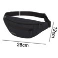 thumbnail image 2 of Apuakthei Fanny Pack para mujeres y hombres, con correa ajustable para senderismo, viajes, entrenamiento al aire libre, correr, casual, 2 of 5