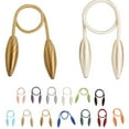 thumbnail image 3 of ziyahi Curtain Tiebacks Plastic Window Drapery Drape Holdback Curtain Clips Buckle Home Supplies, 3 of 9