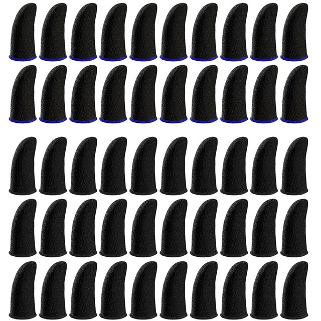 50 piezas de fundas para dedos para juegos, fundas para pulgar para juegos móviles
