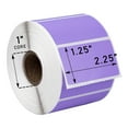thumbnail image 5 of HOUSELABELS 2.25" x 1.25" Lavender Address Labels on 1" Core Compatible With Zebra and Rollo Printers, 32 Rolls / 1,000 Labels per Roll, 5 of 8