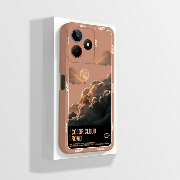 For Realme Note 50 Case RMX3834 Cute Panda Dinosaur Liquid