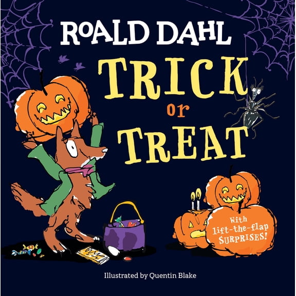 Pre-Owned Roald Dahl: Trick or Treat: With Lift-The-Flap Surprises! Paperback