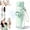Green, variant on 2-in-1 Water Bottle with Built-In Foldable Fan, Portable Dual-Drinking Cooling Water Bottle with Fan 3 Speeds USB-C,Leakproof Flip Lid Straw Cup for Office Travel Gym & Outdoor Sports