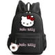 thumbnail image 2 of Sanrio Hello Kitty lindas Orejas de conejo niñas niño dibujos animados niños mochila ligera mujeres bolsas impermeables regalo estudiante mochila, 2 of 4