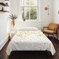 thumbnail image 4 of Yellow Polka Dot Large Tapestry for Bedroom Wall Hanging Tapestry, Ombre Abstract White Monochrome Ceiling Backdrop Tapestries Poster Blanket Wall Decor for Teens Room Living Room Dorm 100" x 59", 4 of 8