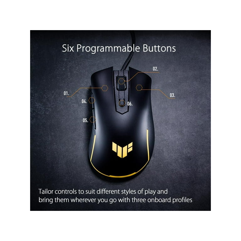 ASUS, Wired Gaming Mouse, TUF Gaming M3 Gen II, 8000 dpi, IP56