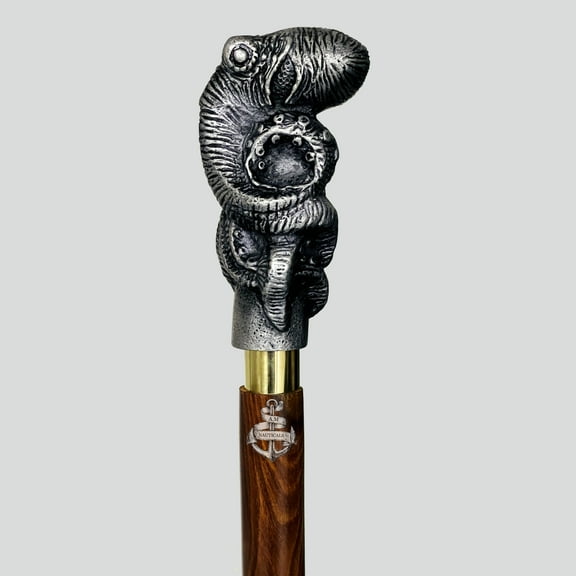 Wooden Walking Cane Victorian Style Walking Stick Collectible Gift Item