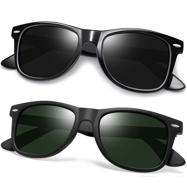 Joopin Gafas de sol cuadradas polarizadas Protección UV Gafas de sol de diseñador de moda Hombres Mujeres