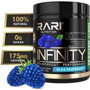 Infinity All Natural Preworkout Powder - Blue Rasberry - 30 Servings