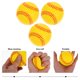 thumbnail image 2 of EeaseMX 3 pelotas de béisbol de entrenamiento para niños, juguetes de softbol de esponja de PU, pelotas de práctica, 2 of 8
