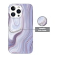 thumbnail image 2 of onn. Purple Marble Phone Case for iPhone 14 Pro Max, 2 of 6