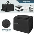 thumbnail image 4 of YANTONG Printer Carrying Case Compatible with HP OfficeJet Pro/DeskJet/Smart-Tank, Portable Office Printer Storage Bag with Base Board and Dividers for Ink, Paper and Office Supplies(Bag ONLY), 4 of 5