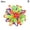 14-28cm, variant on Akifronte Breathing Ball Novel Expandable Ball lti-Colored GXJ Ball To Expanding