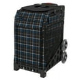 thumbnail image 2 of Zuca 18" Sport Bag - Imperial Plaid with Black/Pink Seat Cover (Black Frame), 2 of 9