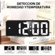 thumbnail image 4 of Reloj Digital De Pared Led Termómetro Y Despertadores, 4 of 7