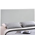 thumbnail image 5 of Modway Region King Upholstered Linen Fabric Headboard in Sky Gray, 5 of 5