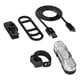 thumbnail image 5 of Lámpara trasera para bicicleta, luz trasera para bicicleta, resistente a la lluvia, práctica y ligera. Blanco, 5 of 9