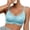 Sky Blue, variant on Ladies Solid Foam Padding Wireless Soft Support Fixed Padding Comfortable Everyday Bra