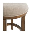 thumbnail image 5 of Alaterre Furniture Ellie Backless Counter Height Wood Stool, Brown and Beige, 5 of 7