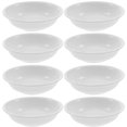 thumbnail image 1 of EeaseCA 30 Pcs un Pack Assiette à Condiments Plateau à Condiments Adorable Vaisselle Portable Assiette à Sauce Apéritif (Blanc), 1 of 8