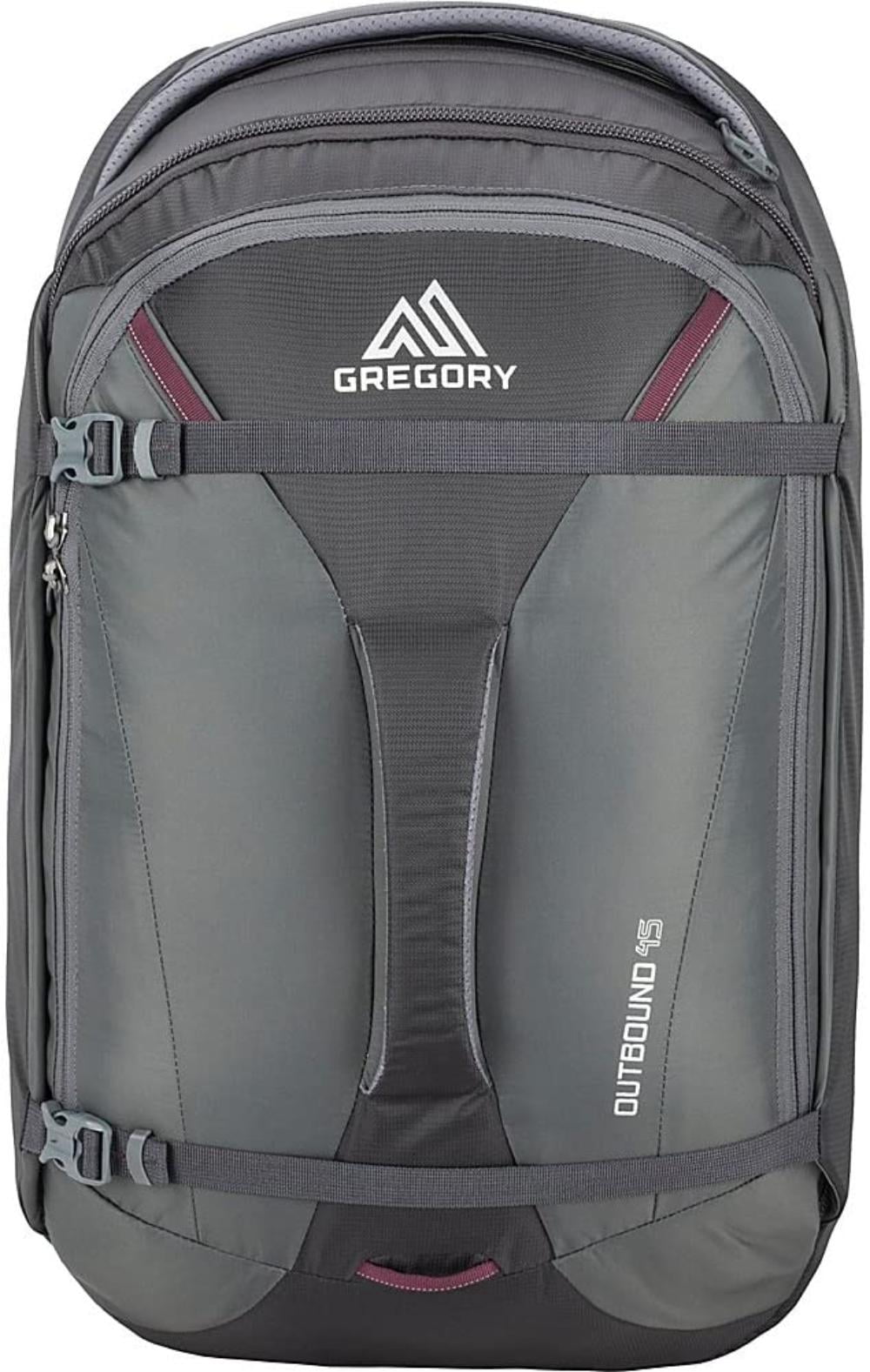 Gregory Womens Proxy 45 Backpack Grey Sports Outdoors Breathable Zip Pocket