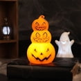 thumbnail image 7 of Steadline LED Tabletop Lantern,Battery Operated Pumpkin Shaped Light With Flameless Design,Portable Holiday Lamp For Mantel Window Display Indoor Gathering And Seasonal Scene Styling(Orange), 7 of 7