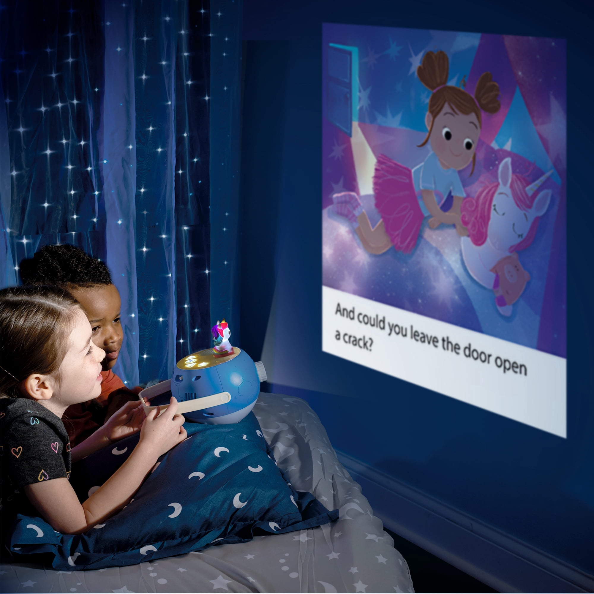 Luna Storytime Projector Unicorn Figurine Cartridge – 5 Stories & 5 Songs for Ages 3+