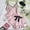 Pink, variant on Dianli 2PC Women V Neck Sleeveless Tank And Shorts Pajama Set Lightweight Soft Breathable Elastic Waist Comfortable Home Lounge Sleepwear Relaxed Fit Easy Care