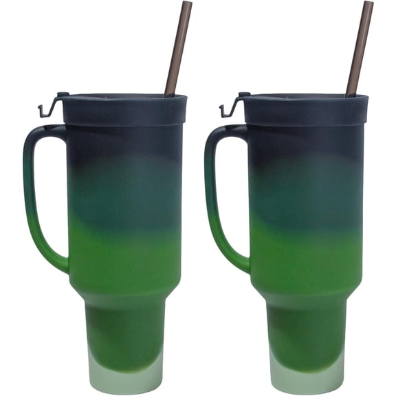 64oz WTFumbler Tumbler with Flip Lid and Straw