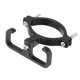 thumbnail image 3 of Soporte de gancho de scooter, hebilla de colgilla de almacenamiento de tubo de bicicleta, gancho de percha universal de aleación de aluminio para Tubo de 3.5 cm a 5.5 cm, 3 of 8