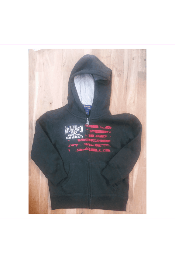 Polo Boys Flag Full Zip Hoodie (2/2T)