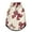 Red Bows, variant on Pet Winter Coat Snow Zipper Clothing Cold Weather Dog Vest Warm Puppy Coat Print