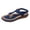 B Blue, variant on Sandals For Women Dressy And Casual Retro Flat Sandals Open Toe Strappy Comfy Simple Shoes Casual Daily Wear Navy 41