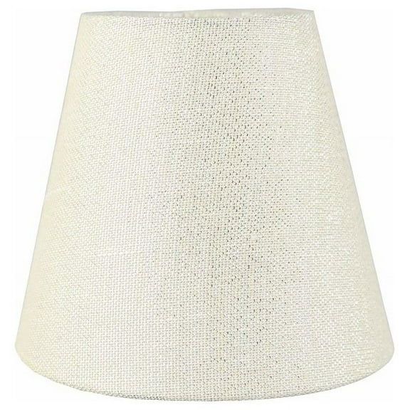 Urbanest 3x5x4.5" Chandelier Shade, Metallic Cream