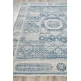thumbnail image 3 of Exquisite Rugs Vintage Looms Light Blue/Blue Polyester powerloom Area Rug, 3 of 7