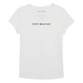 thumbnail image 1 of Camiseta Tommy Hilfiger de manga corta para niñas, color blanco, talla 16, 1 of 2