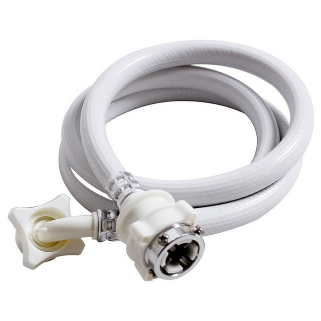 MasteelfCA 2m Washer Water Supply Hose Replacement PVC Explosion-proof Water Inlet Hose