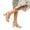 Beige, variant on Women’S Satin Bow Detail Square Toe Ankle Buckle Strap Chunky Heel Pumps, Luxurious Polyester Bridal Wedding Party Dress Shoes, Comfortable Low Heel Evening Dress Heels