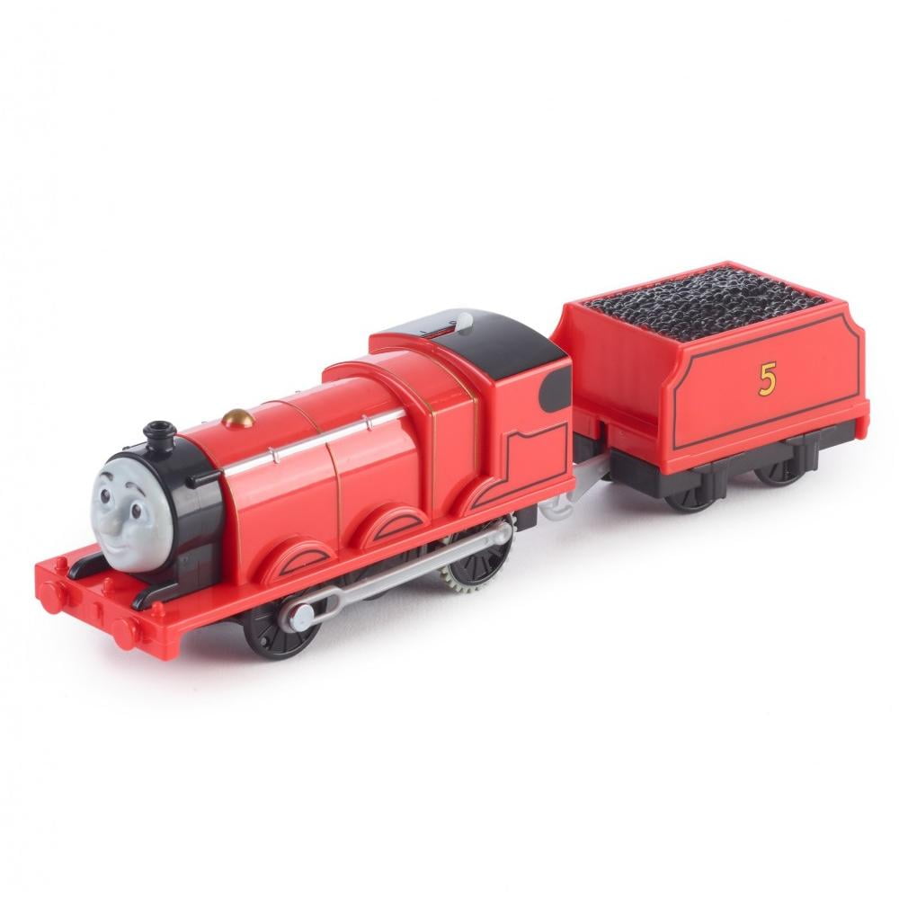 Thomas & Friends TrackMaster Motorized James Engine Model Train Locomotive - Walmart.com