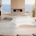 thumbnail image 2 of Design&I 4'x6' Washable Area Rug Beige Neutral Abstract Watercolor Gradient Contemporary Large for Home Office, Under Desk, Snag-Free Skid-Resistant Medium, 2 of 7