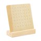 thumbnail image 3 of Expositor de madera con tablero perforado para joyas, llaveros y ganchos. 56 hoyos, 3 of 9