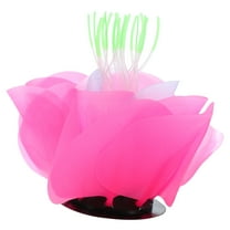 Unique Bargains Aquarium Simulation Coral Aquatic Flower Silicone Fluorescent Coral Glow Ornaments Fish Tank Pink