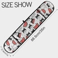 thumbnail image 3 of Dailycode Double Sided Oven Mitt with Loop Heat Resistant Kitchen Long Potholders 7" x 35" Cats and Watermelon, 3 of 6
