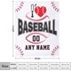 thumbnail image 4 of LHSHID Baseball Blanket Personalized Name Blanket for Kids Adults Custom Baseball Blankets with Name Sports Customized Throw Blanket for Boys Mens Gifts 30"x40", 4 of 7