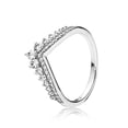 thumbnail image 4 of Pandora Princess Wish Silver Ring Size 6 With Clear CZ 197736CZ-52, 4 of 4