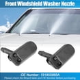 thumbnail image 2 of Unique Bargains 2pcs Car Windshield Wiper Washer Nozzle Spray Jet for Volkswagen Passat 1.9L 1996-1997 No.191955985A, 2 of 6